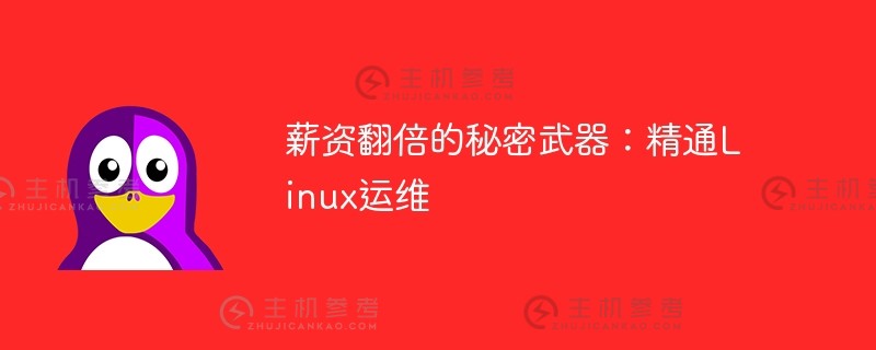 薪资翻倍的秘密武器：精通linux运维