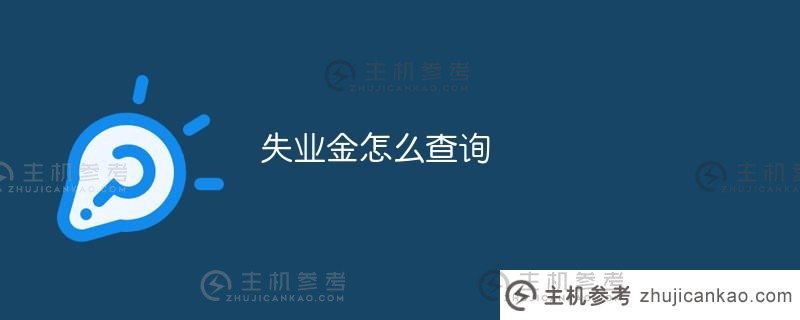 如何查询失业救济金（如何查询我的失业救济金）