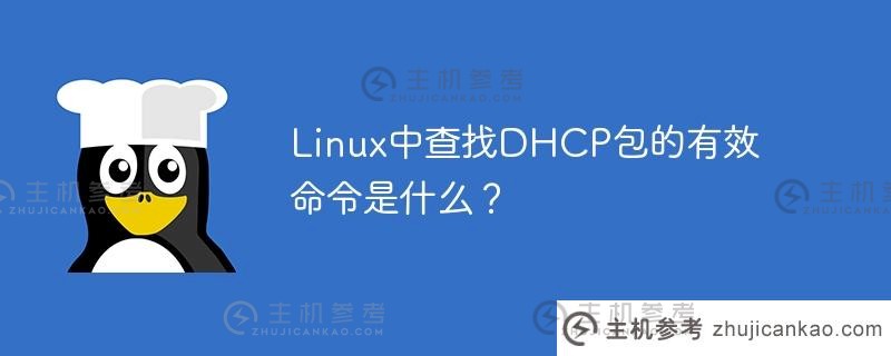 linux中查找dhcp包的有效命令是什么？