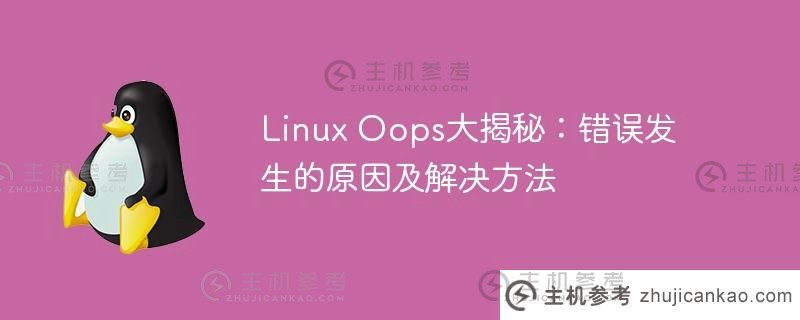 linux oops大揭秘：错误发生的原因及解决方法