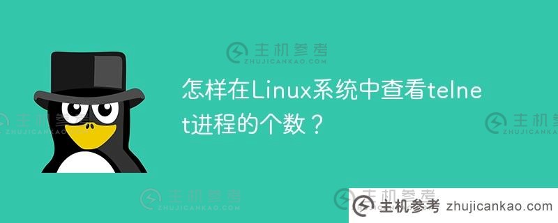 怎样在linux系统中查看telnet进程的个数？