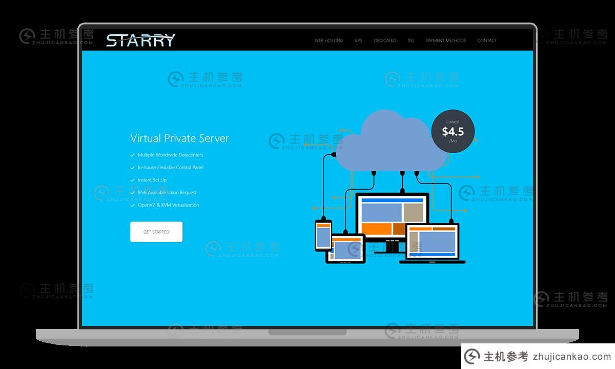 #Springcou# StarryDNS - $5/月 1核 2G 20G 1T 150M 日本 VPS