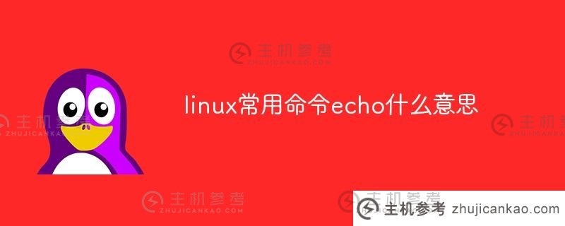 常见Linux命令中的echo是什么意思（What does echomeans on Linux）？