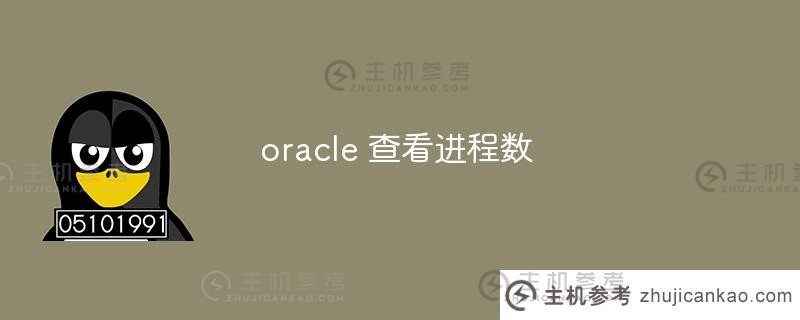 Oracle检查进程数