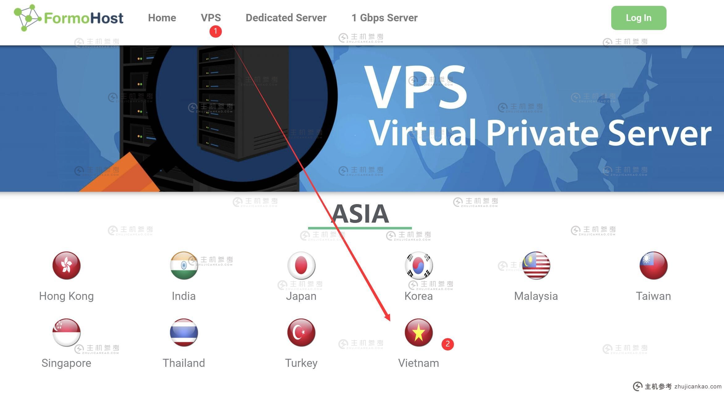 FormoHost：越南 VPS - Windows 支持