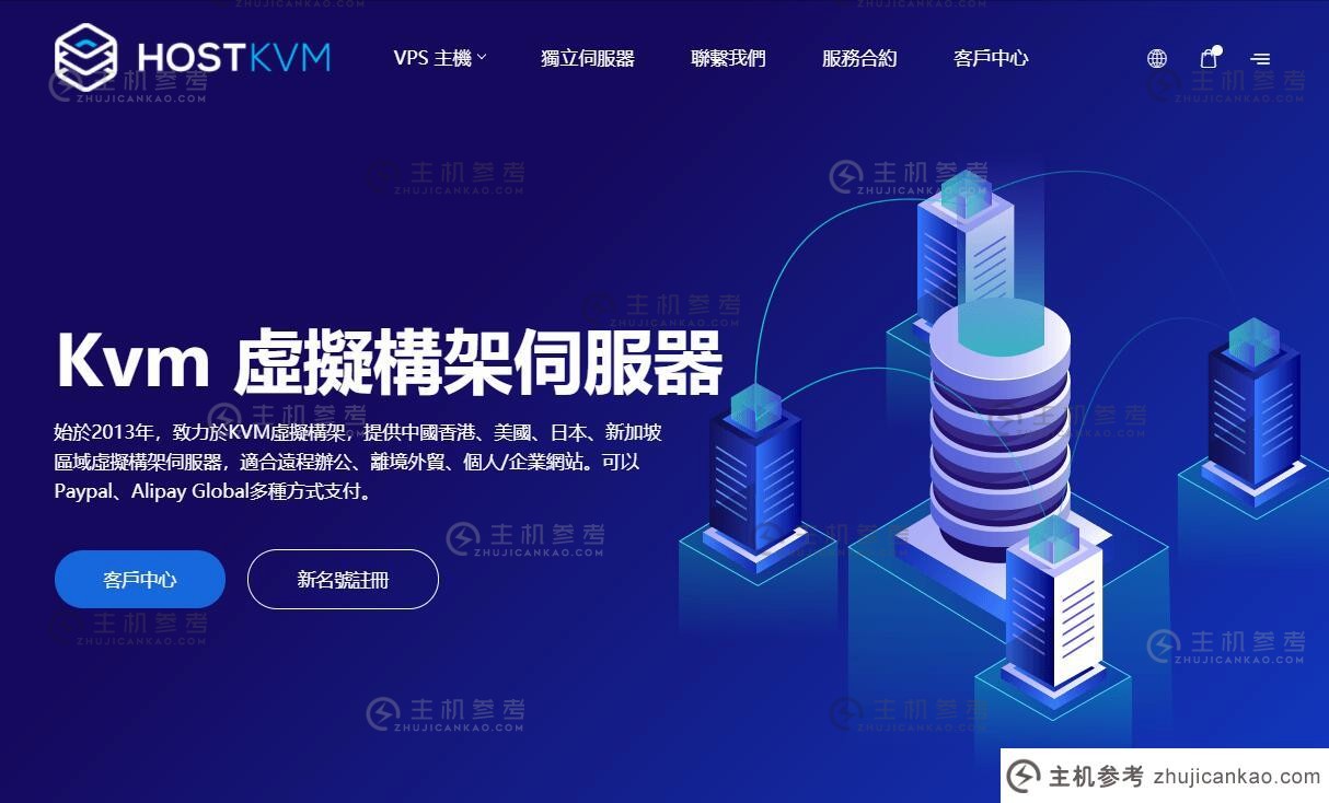 HostKVM香港VPS云国际超值优惠【k6】4G内存仅需30元/月