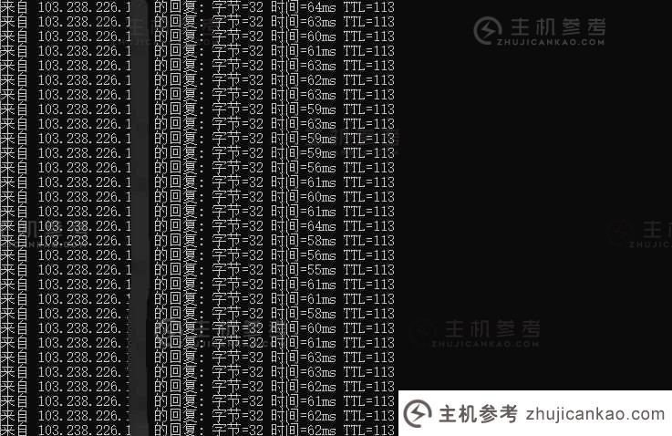 国外VPS HostKvm Ping效果图