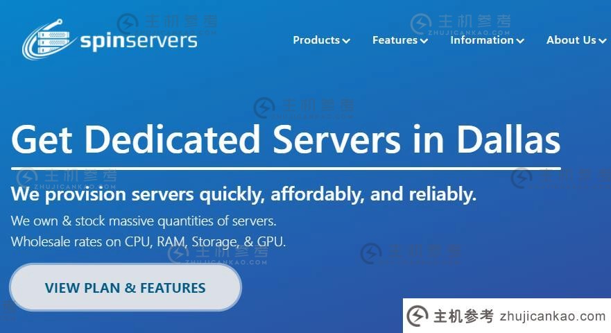 spinservers 美国服务器评级 - 10Gbps 带宽