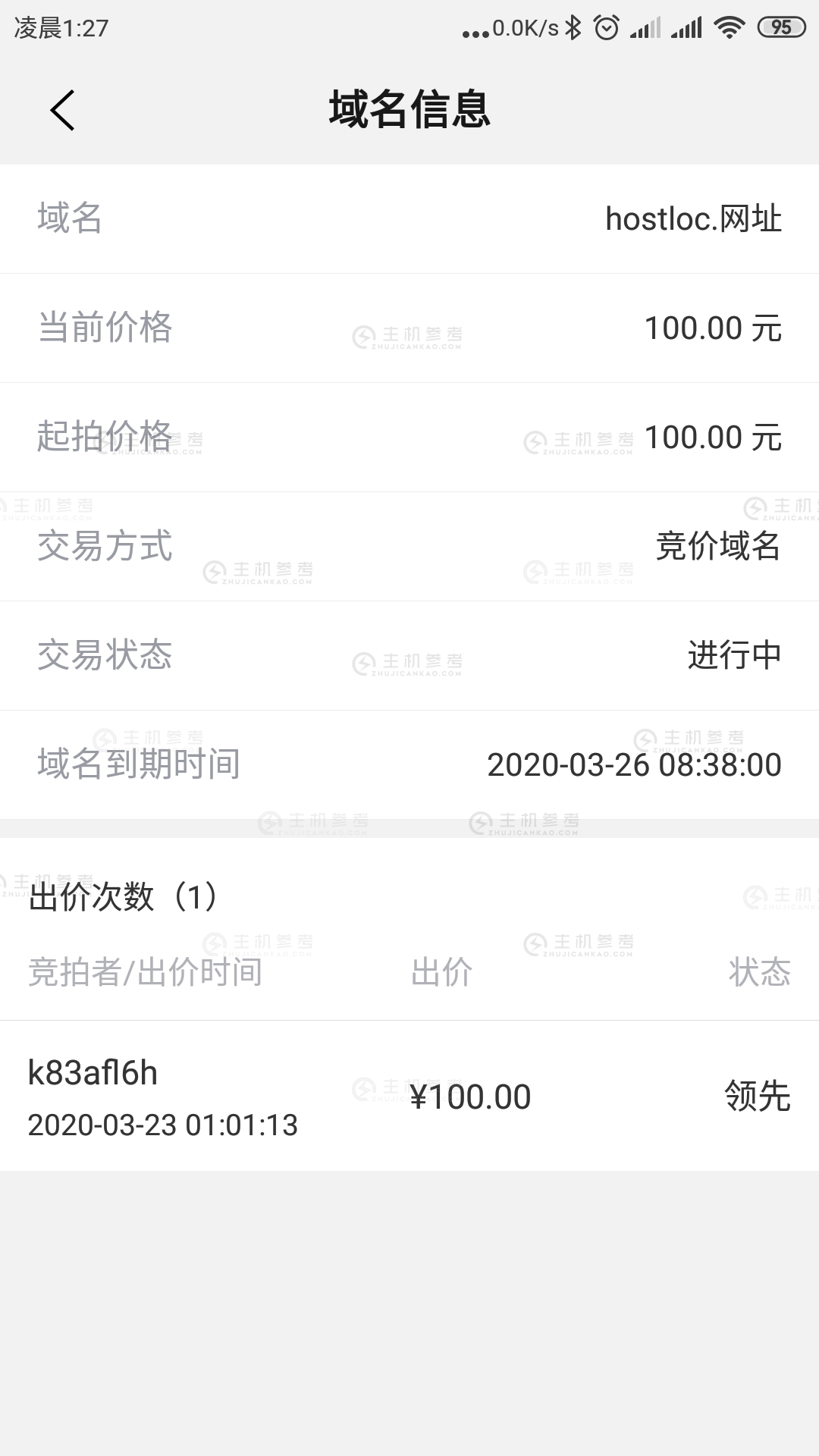 没想到续费2600的网址域名还有人要