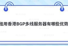 在香港租用BGP多线服务器有什么好处_主机参考