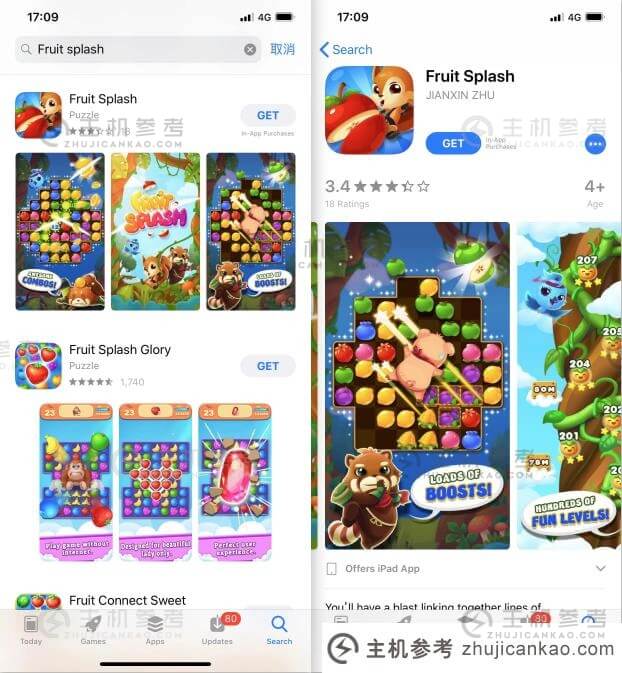 Fruit Splash苹果iOS下载，水果飞溅手游ios下载方法