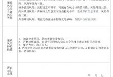 个人廉政风险防控登记表(岗位廉政风险防控工作登记表)_主机参考