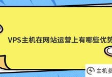 vps主机在网站运营方面有什么优势(服务器和VPS)_主机参考