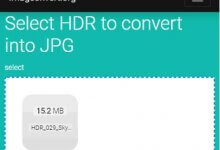 如何将HDR格式转换成JPG格式？如何将hdr照片转换成普通照片(hdr视频转换格式)_主机参考