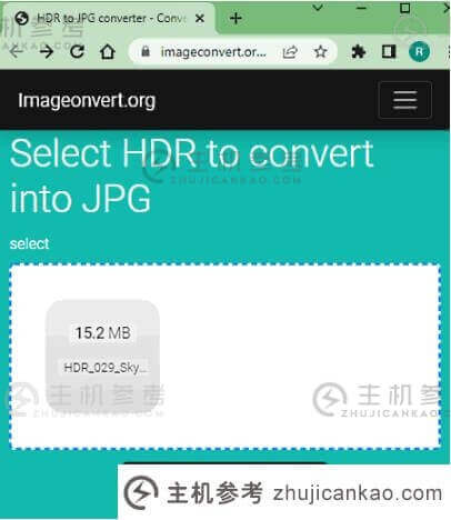 如何将HDR格式转换成JPG格式？如何将hdr照片转换成普通照片(hdr视频转换格式)-主机参考