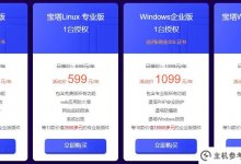 宝塔双12专场最高永久授权立减11000元。_主机参考