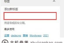 Wordpress发布文章自动添加标签TAG(WordPress主页定制)_主机参考