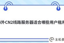 哪些用户适合租用海外cn2线路服务器(美国的CN2服务器)?_主机参考