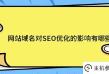 网站域名对SEO优化有哪些影响(网站域名影响搜索引擎排名吗?有哪些获得域名的技巧?)_主机参考