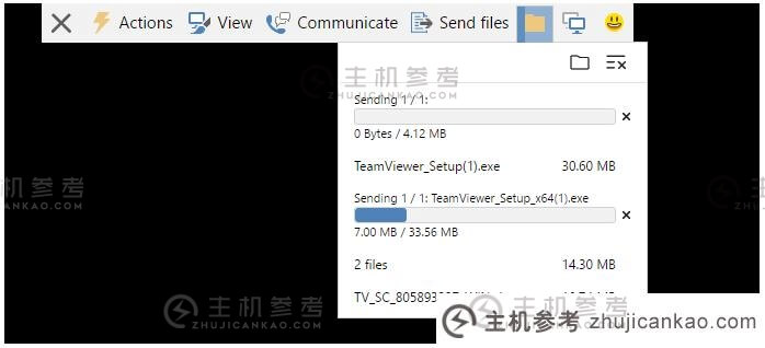 TeamViewer如何通过网页客户端传输文件