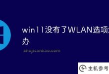 win11没有WLAN选项怎么办?_主机参考