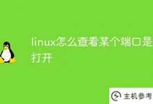 linux如何检查一个端口是否打开?_主机参考