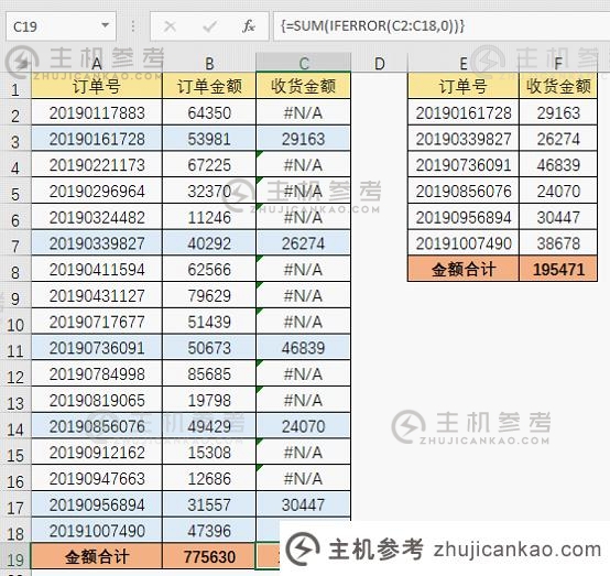 实用Excel技巧分享:Sum如何忽略错误值(Average如何忽略错误值)