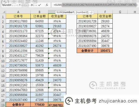 实用Excel技巧分享:Sum如何忽略错误值(Average如何忽略错误值)