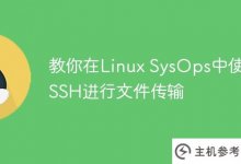教你在Linux SysOps中使用SSH传输文件。_主机参考