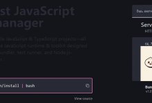 Bun版本1.0发布了一个集成的JavaScript运行时和工具包。_主机参考