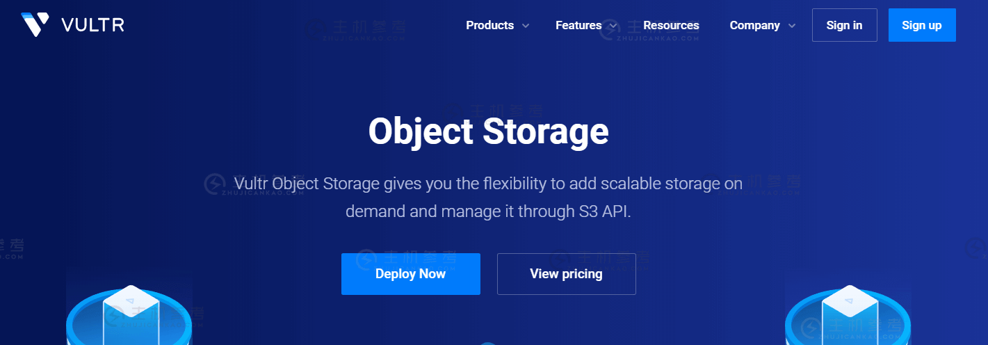 Vultr服务商/推出Object Storage对象存储产品/250G空间/1000G流量/5美元起-主机参考