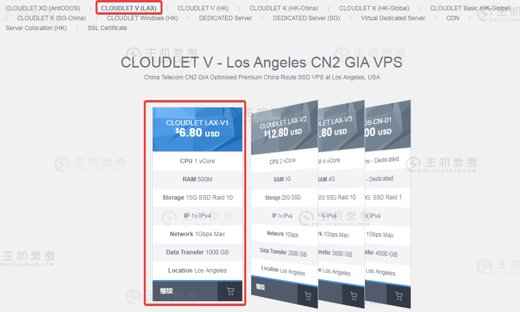 GigsGigsCloud，美国最便宜的CN2 GIA VPS云服务器已补货，1核心512M内存，1G带宽，70美元每年，限量，手慢无-主机参考